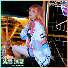 画像6: 「一部在庫」学園アイドルマスター　学マス　Tame-Lie-One-Step　紫雲清夏　コスプレ衣装 (6)