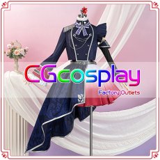 画像2: バーチャルYouTuber　Vtuber　HIMEHINA　「藍の華」　鈴木ヒナ　 田中ヒメ　ライブ衣装　コスプレ衣装（サンプル衣装制作完了） (2)