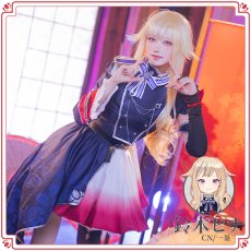 画像5: バーチャルYouTuber　Vtuber　HIMEHINA　「藍の華」　鈴木ヒナ　田中ヒメ　ライブ衣装　コスプレ衣装 (5)