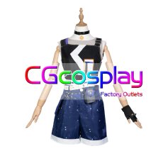 画像6: あんさんぶるスターズ　弾ける星しずく　冴霧笑主　フィーチャースカウト　コスプレ衣装 (6)