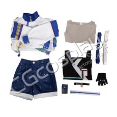 画像8: あんさんぶるスターズ　弾ける星しずく　冴霧笑主　フィーチャースカウト　コスプレ衣装 (8)