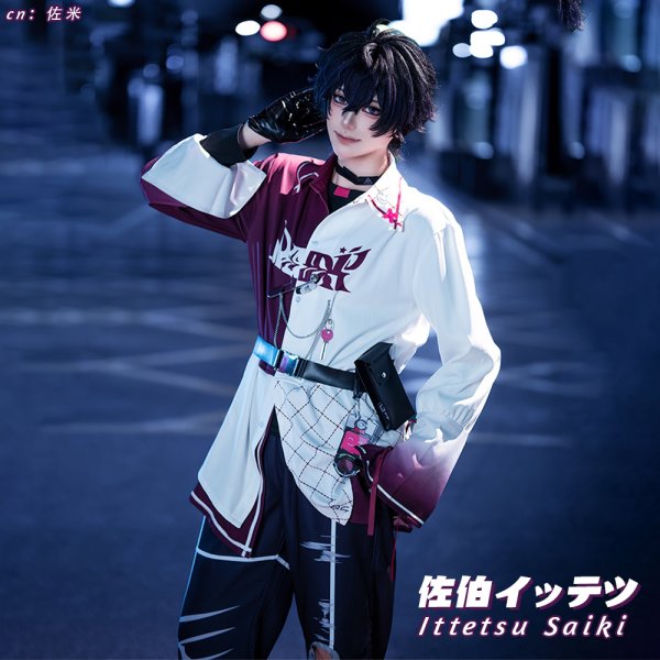 佐伯イッテツ iCouleur コスプレ衣装 Amazon.co.jp: [CSPY]コスプレ衣装 バーチャル YouTuber VTuber