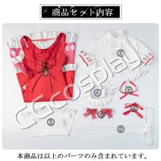 画像8: 「一部在庫」『BanG　Dream!』×　SWEETS　PARADISE　コラボ衣装　豊川祥子　コスプレ衣装 (8)