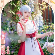 画像4: 「一部在庫」『BanG　Dream!』×　SWEETS　PARADISE　コラボ衣装　豊川祥子　コスプレ衣装 (4)