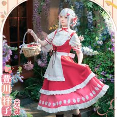 画像3: 「一部在庫」『BanG　Dream!』×　SWEETS　PARADISE　コラボ衣装　豊川祥子　コスプレ衣装 (3)