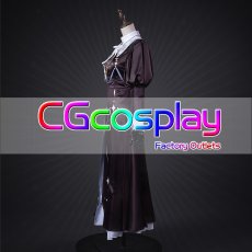 画像6: バーチャルYouTuber　Vtuber　壱百満天原サロメ　シスターメイド衣装　コスプレ衣装 (6)