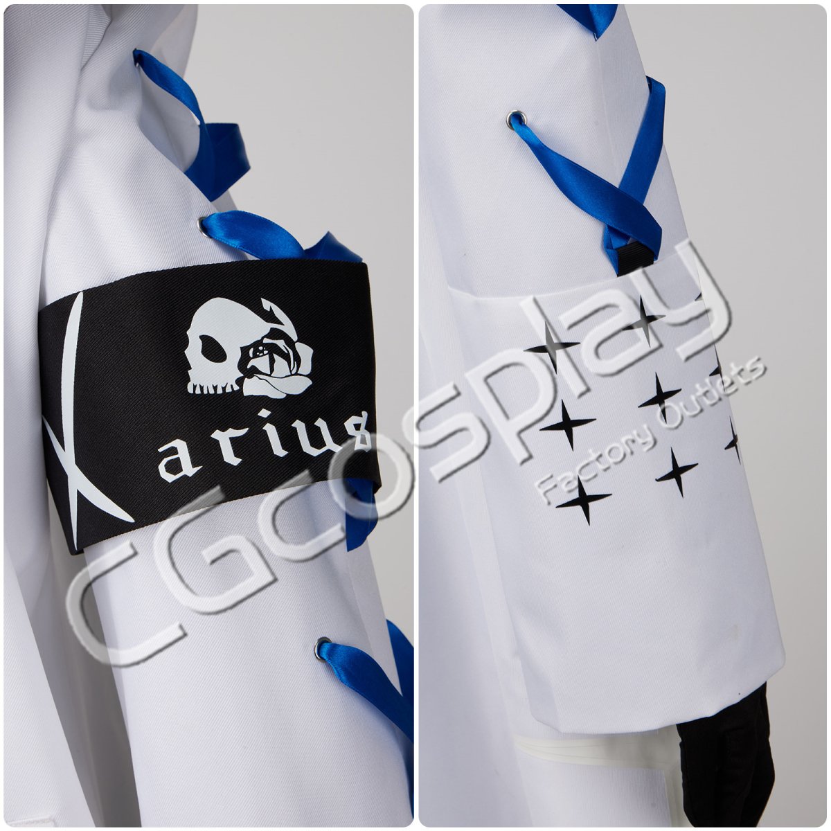 画像4: ブルーアーカイブ -Blue Archive-　アリウス分校　錠前サオリ　コスプレ衣装 (4)