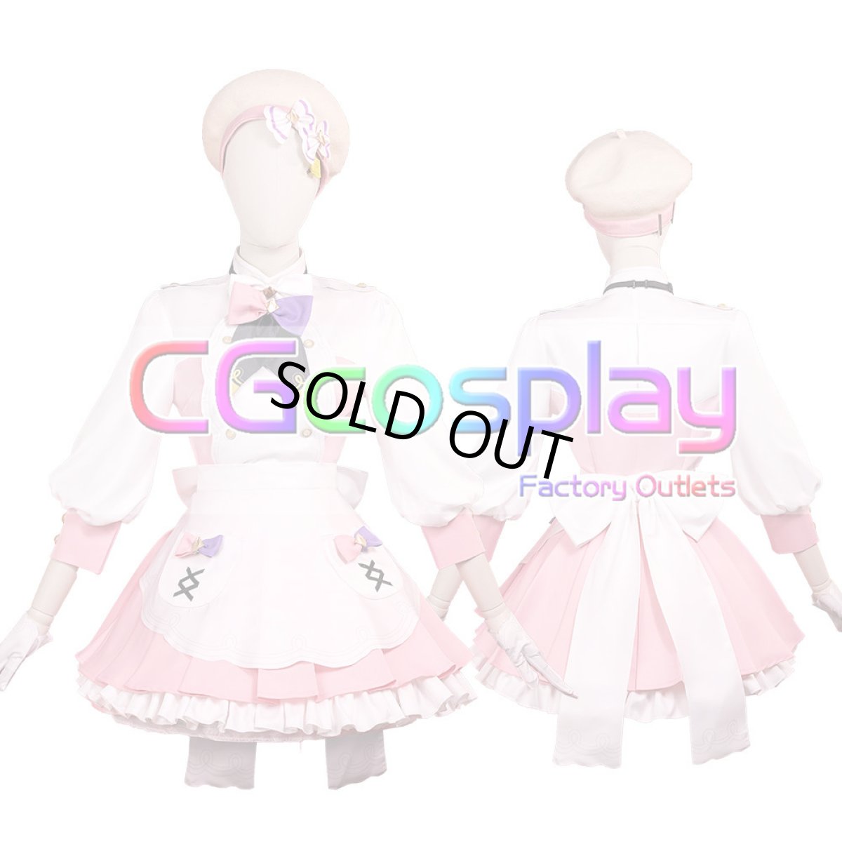 画像7: 「一部在庫」バーチャルYouTuber　Vtuber　Spieciale　すぺしゃーれ　パティシエ　ベリー　コスプレ衣装 (7)