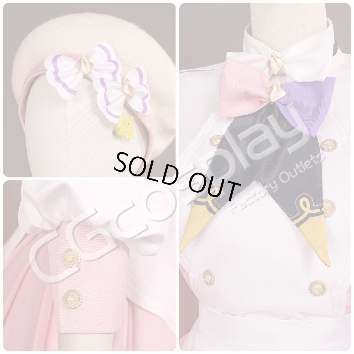 画像15: 「一部在庫」バーチャルYouTuber　Vtuber　Spieciale　すぺしゃーれ　パティシエ　ベリー　コスプレ衣装 (15)