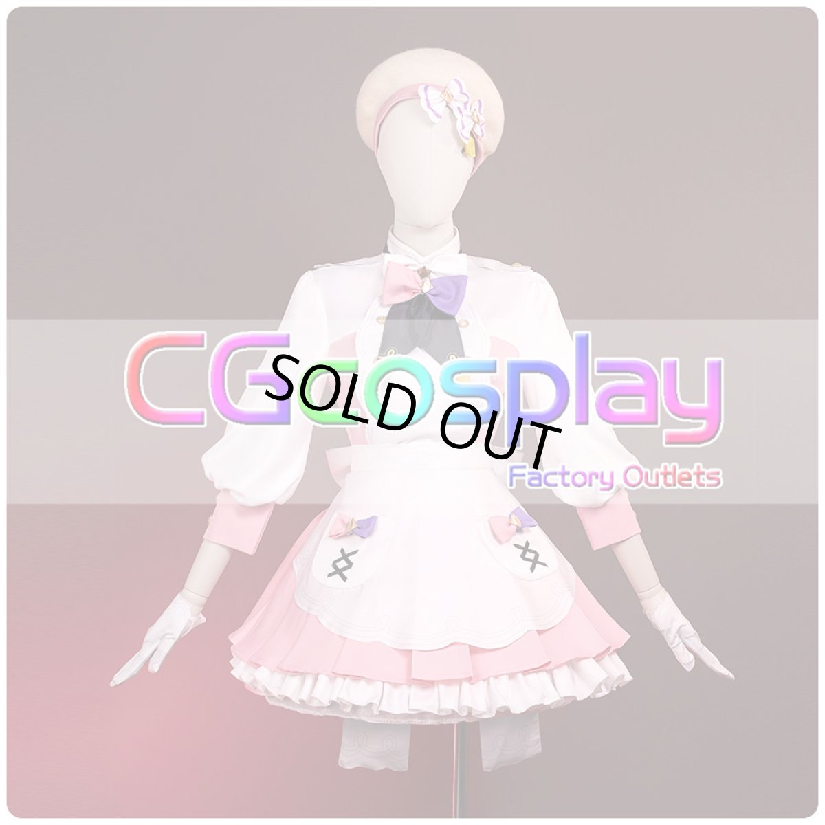 画像8: 「一部在庫」バーチャルYouTuber　Vtuber　Spieciale　すぺしゃーれ　パティシエ　ベリー　コスプレ衣装 (8)