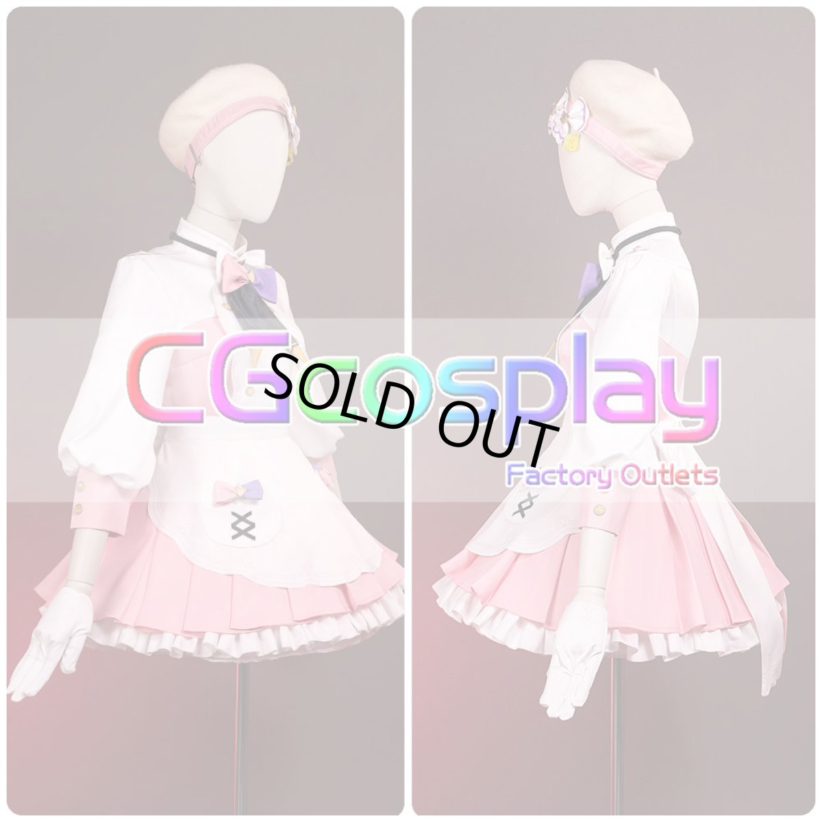 画像10: 「一部在庫」バーチャルYouTuber　Vtuber　Spieciale　すぺしゃーれ　パティシエ　ベリー　コスプレ衣装 (10)