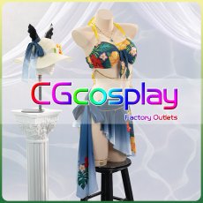 画像3: 「一部在庫」ウマ娘プリティーダービー　ウマ娘　サトノクラウン　水着　コスプレ衣装 (3)