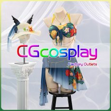 画像1: 「一部在庫」ウマ娘プリティーダービー　ウマ娘　サトノクラウン　水着　コスプレ衣装 (1)