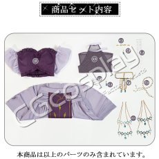 画像9: BanGDream!（バンドリ！）　Roselia　「Sei　stark」　ライブ衣装　氷川紗夜　コスプレ衣装 (9)