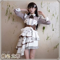 画像9: 「一部在庫」It's MyGO!!!!!　「輪符雨」　千早愛音　長崎そよ　高松燈　要楽奈　椎名立希　コスプレ衣装 (9)