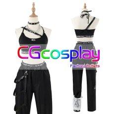 画像11: プロジェクトセカイ 　プロセカコラボ衣装　Vivid BAD SQUAD　白石杏　コスプレ衣装　コスプレ靴追加可 (11)