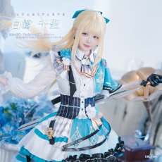 画像6: 20%off　「一部在庫」BanG Dream!（バンドリ！）　Pastel＊Palettes　守りたいからこそ　白鷺千聖　コスプレ衣装 (6)