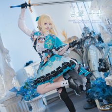 画像7: 20%off　「一部在庫」BanG Dream!（バンドリ！）　Pastel＊Palettes　守りたいからこそ　白鷺千聖　コスプレ衣装 (7)