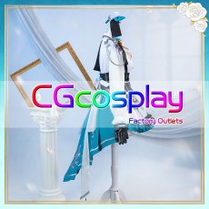 画像4: BanG Dream!（バンドリ！）　Pastel＊Palettes　守りたいからこそ　白鷺千聖　コスプレ衣装 (4)