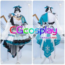 画像1: BanG Dream!（バンドリ！）　Pastel＊Palettes　守りたいからこそ　白鷺千聖　コスプレ衣装 (1)