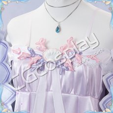 画像12: 20%off　「一部在庫」ブルーアーカイブ　ブルアカ　白洲アズサ　KACOKACO水族館コラボ　コスプレ衣装 (12)