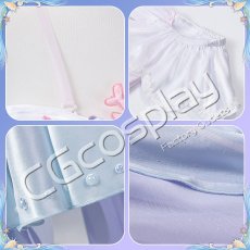 画像14: 20%off　「一部在庫」ブルーアーカイブ　ブルアカ　白洲アズサ　KACOKACO水族館コラボ　コスプレ衣装 (14)