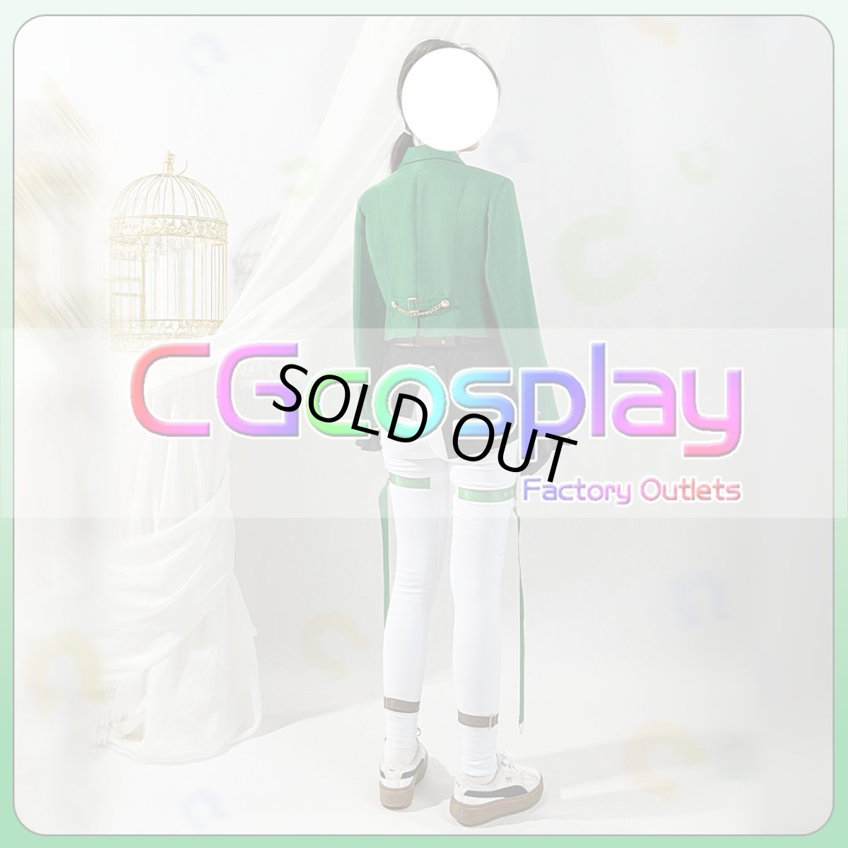 画像9: 「一部在庫」ウマ娘プリティーダービー 　ウマ娘　スピードシンボリ　コスプレ衣装 (9)