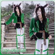 画像4: 「一部在庫」ウマ娘プリティーダービー 　ウマ娘　スピードシンボリ　コスプレ衣装 (4)