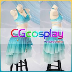 画像2: 「一部在庫」ウマ娘プリティーダービー　ウマ娘　波間のエメラルド　サイレンススズカ　コスプレ衣装 (2)