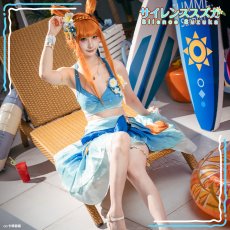 画像3: 「一部在庫」ウマ娘プリティーダービー　ウマ娘　波間のエメラルド　サイレンススズカ　コスプレ衣装 (3)