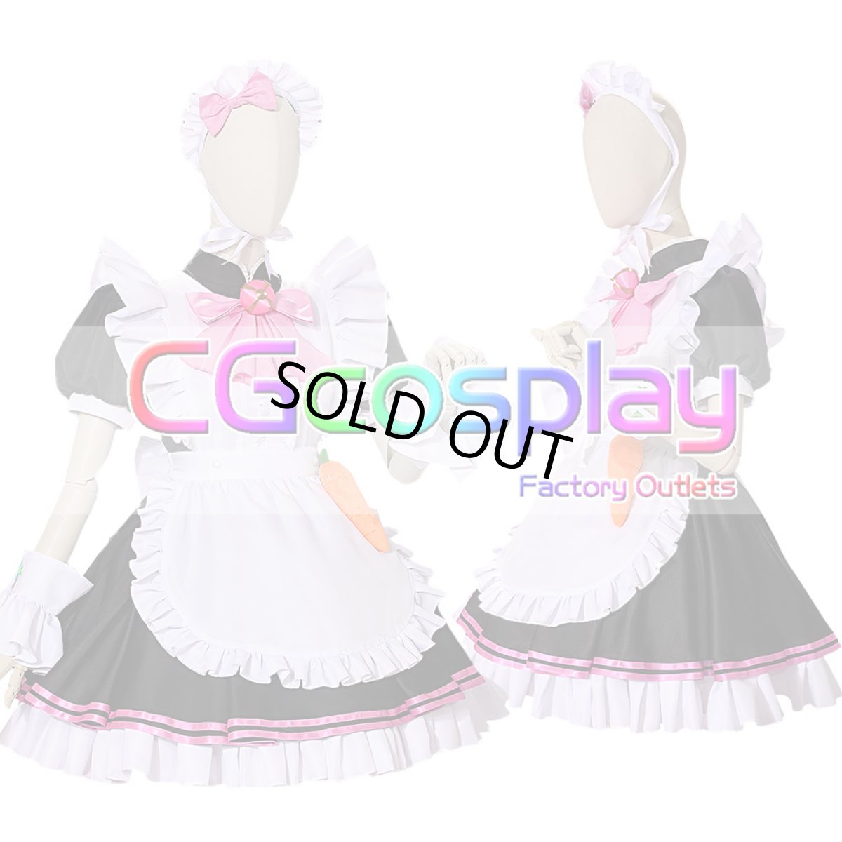 画像13: 「一部在庫」ウマ娘プリティーダービー 　ウマ娘　テイエムオペラオー　メイド服　コスプレ衣装 (13)