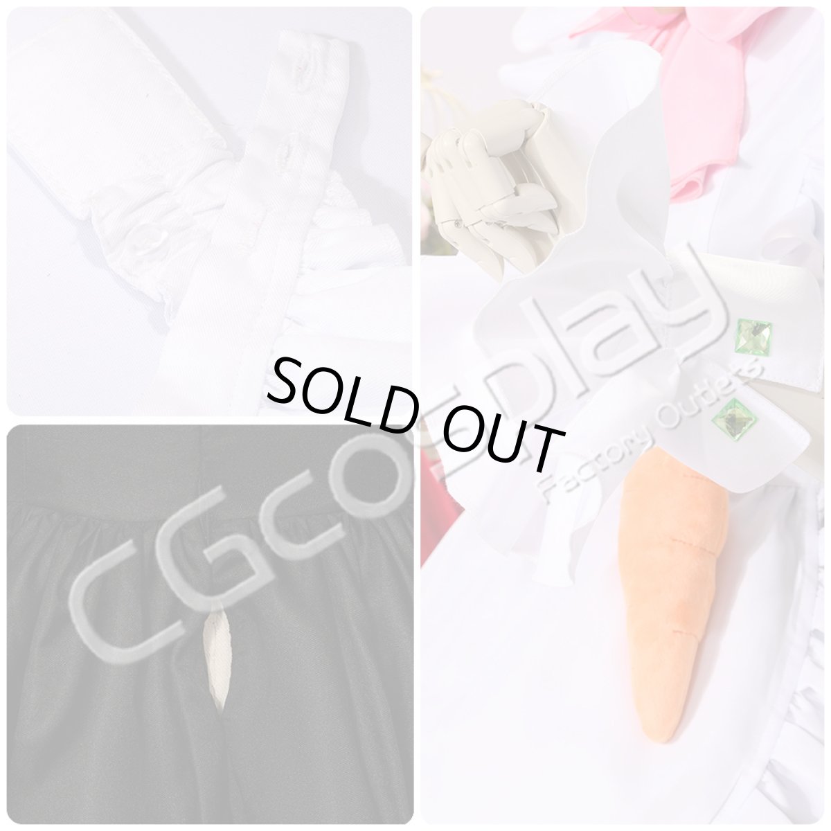 画像15: 「一部在庫」ウマ娘プリティーダービー 　ウマ娘　テイエムオペラオー　メイド服　コスプレ衣装 (15)