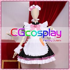 画像1: ウマ娘プリティーダービー 　ウマ娘　テイエムオペラオー　メイド服　コスプレ衣装 (1)