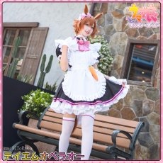画像5: 「一部在庫」ウマ娘プリティーダービー 　ウマ娘　テイエムオペラオー　メイド服　コスプレ衣装 (5)