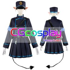 画像8: 「一部在庫」ブルーアーカイブ　ハイランダー鉄道学園　双子　橘ノゾミ　橘ヒカリ　コスプレ衣装 (8)