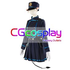 画像10: 「一部在庫」ブルーアーカイブ　ハイランダー鉄道学園　双子　橘ノゾミ　橘ヒカリ　コスプレ衣装 (10)
