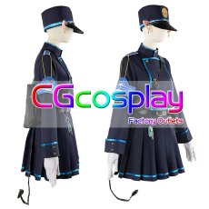 画像11: 「一部在庫」ブルーアーカイブ　ハイランダー鉄道学園　双子　橘ノゾミ　橘ヒカリ　コスプレ衣装 (11)