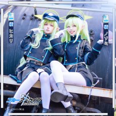 画像4: 「一部在庫」ブルーアーカイブ　ハイランダー鉄道学園　双子　橘ノゾミ　橘ヒカリ　コスプレ衣装 (4)