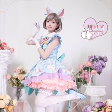 画像7: 「一部在庫」ラブライブ！スーパースター!!　Liella!　絶対的LOVER　唐可可　コスプレ衣装 (7)