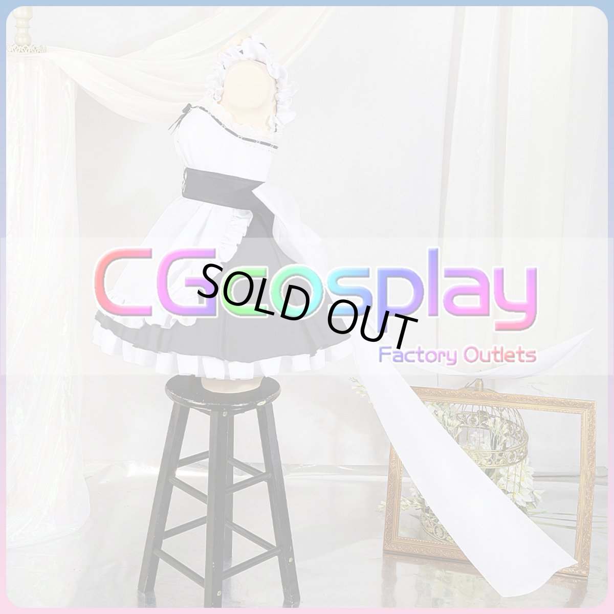 画像14: 「一部在庫」ウマ娘プリティーダービー 　ウマ娘　トウカイテイオー　メイド服　コスプレ衣装 (14)