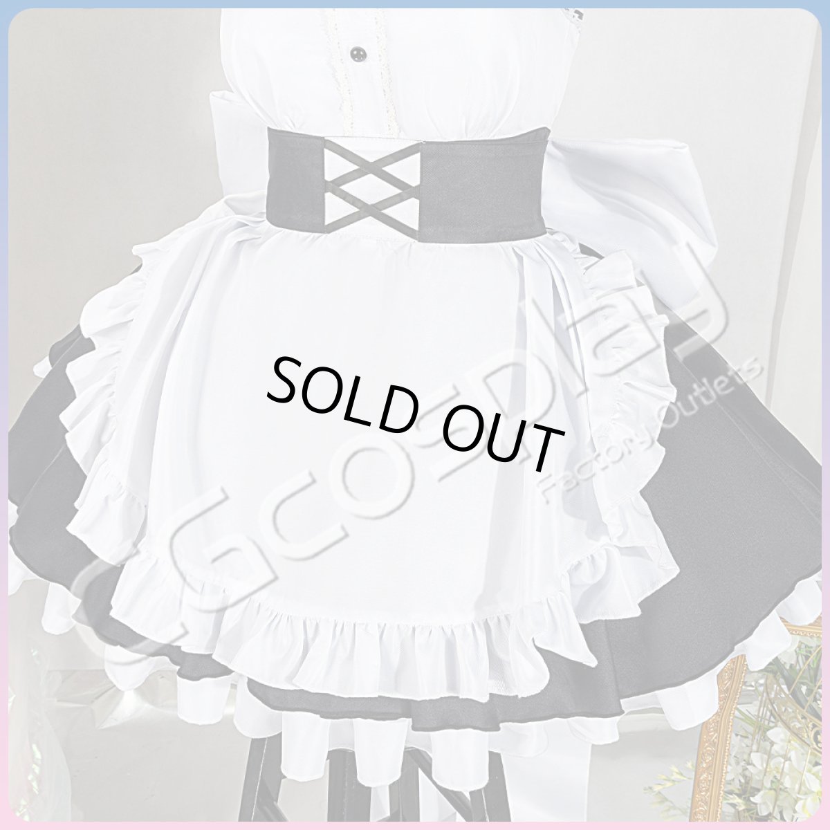 画像16: 「一部在庫」ウマ娘プリティーダービー 　ウマ娘　トウカイテイオー　メイド服　コスプレ衣装 (16)