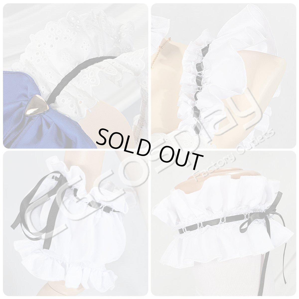 画像19: 「一部在庫」ウマ娘プリティーダービー 　ウマ娘　トウカイテイオー　メイド服　コスプレ衣装 (19)