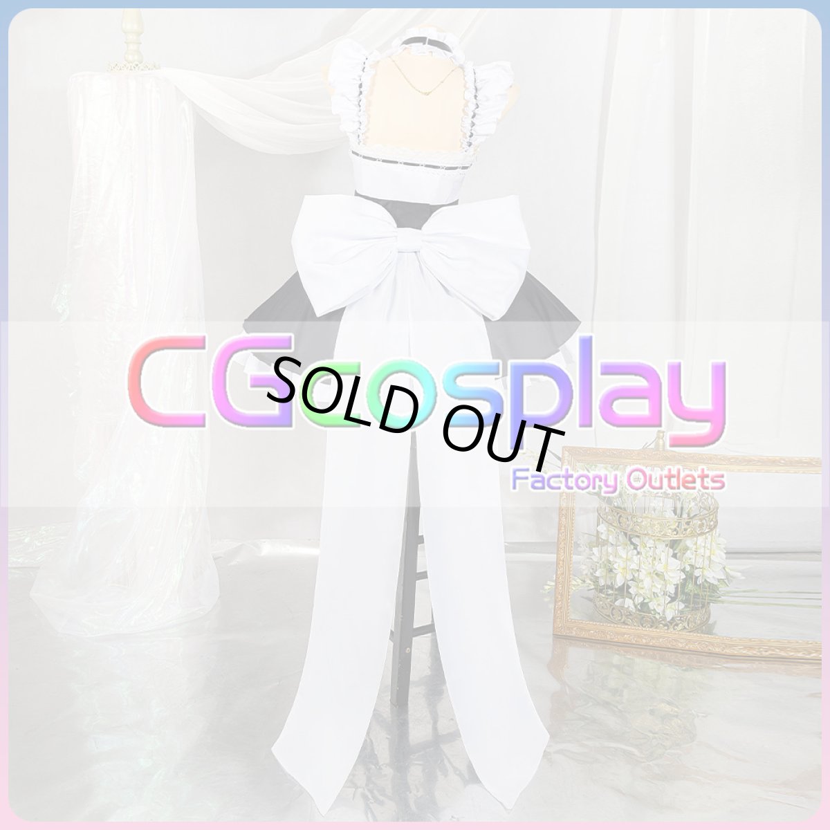 画像12: 「一部在庫」ウマ娘プリティーダービー 　ウマ娘　トウカイテイオー　メイド服　コスプレ衣装 (12)