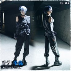 画像11: プロジェクトセカイ カラフルステージ！ feat. 初音ミク　プロセカコラボ衣装　Vivid BAD SQUAD　小豆沢こはね　青柳冬弥　東雲彰人　コスプレ衣装 (11)