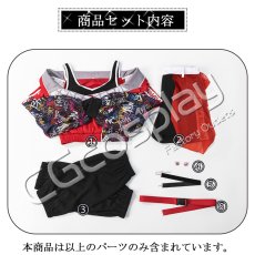 画像10: 「一部在庫」BanG　Dream!（バンドリ！）　Poppin'Party×MyGO!!!!!　合同ライブ衣装　戸山香澄　コスプレ衣装 (10)