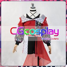 画像2: 「一部在庫」BanG　Dream!（バンドリ！）　Poppin'Party×MyGO!!!!!　合同ライブ衣装　戸山香澄　コスプレ衣装 (2)