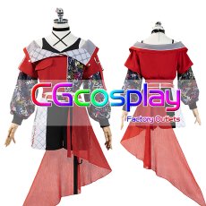 画像1: 「一部在庫」BanG　Dream!（バンドリ！）　Poppin'Party×MyGO!!!!!　合同ライブ衣装　戸山香澄　コスプレ衣装 (1)