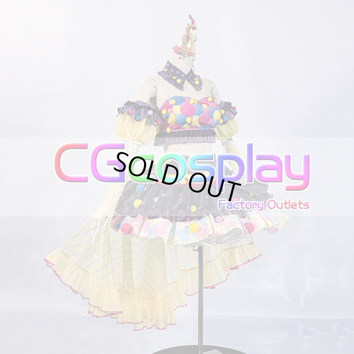 画像3: タイムセール25％中　「一部在庫」BanG　Dream!（バンドリ）　Poppin'Party　10周年衣装　戸山香澄　コスプレ衣装 (3)