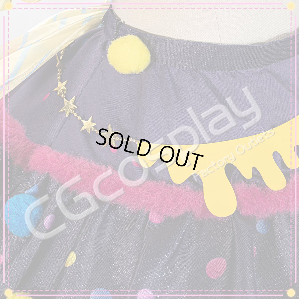 画像7: タイムセール25％中　「一部在庫」BanG　Dream!（バンドリ）　Poppin'Party　10周年衣装　戸山香澄　コスプレ衣装 (7)