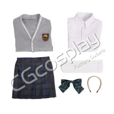 画像10: ブルーアーカイブ　オカルト研究会　椎名ツムギ　ツムギ　コスプレ衣装 (10)